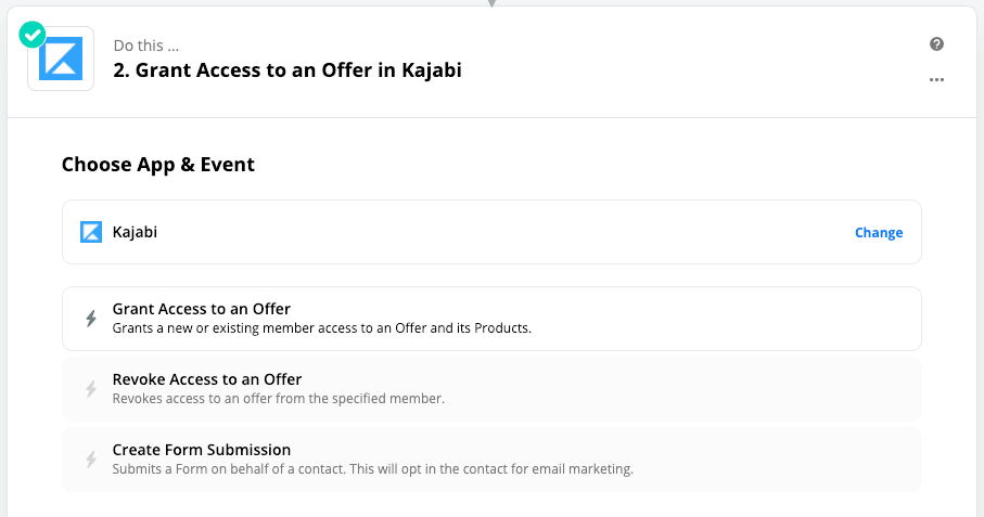 Kajabi Integration Via Zapier Thrivecart Helpdesk