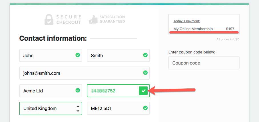 Eu Vat Number Validation – Thrivecart Helpdesk