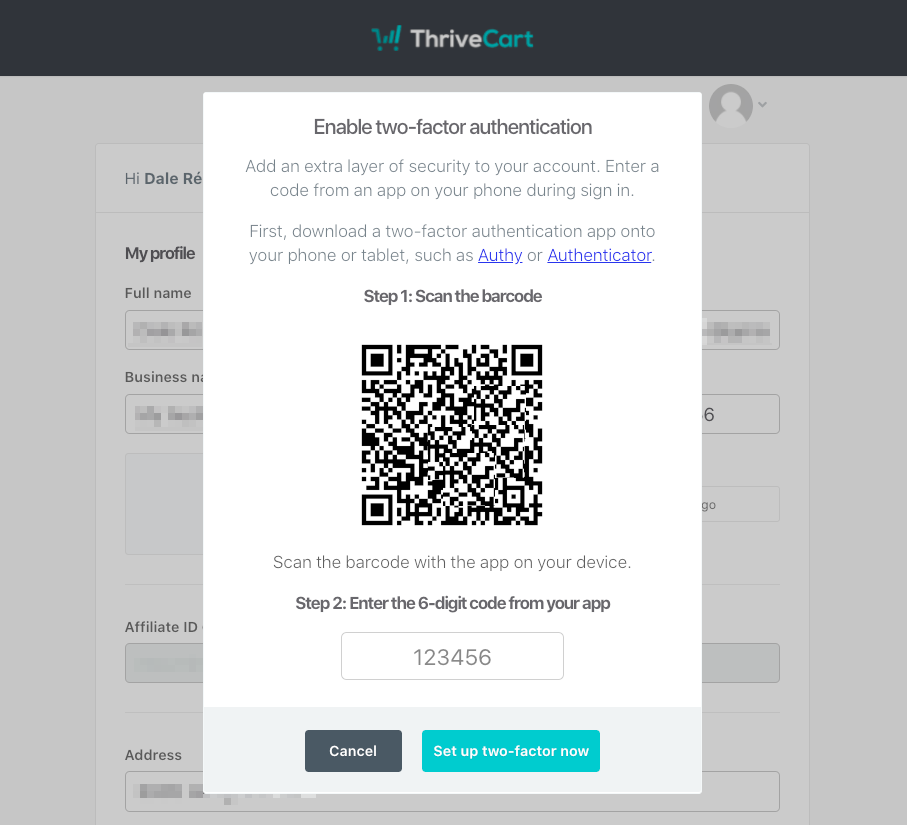 bitstamp 6 digit authentication code