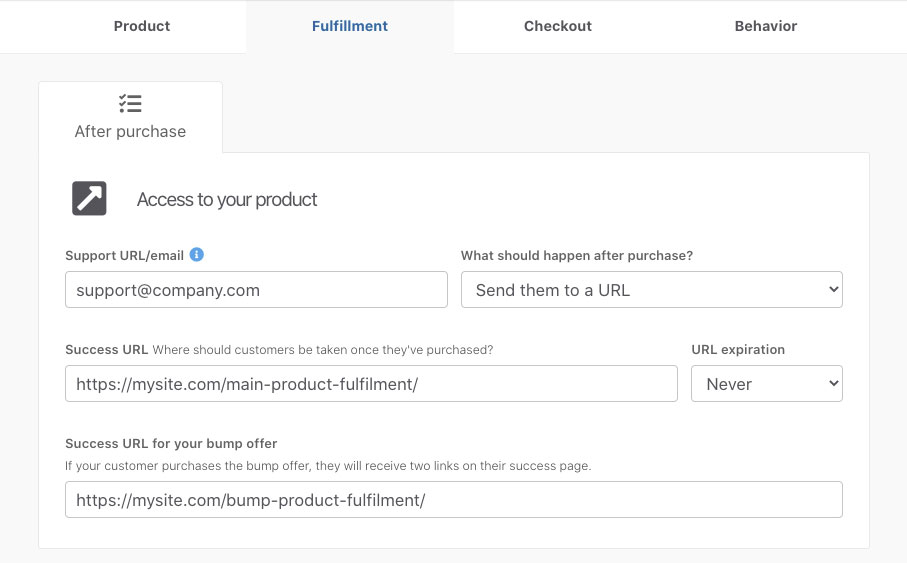 Creating your 'bump' products – ThriveCart Helpdesk