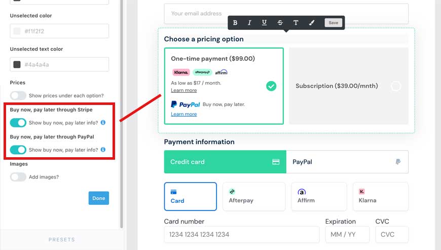 BNPL – AfterPay, Klarna, & Affirm – ThriveCart Helpdesk