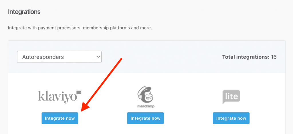 Klaviyo Integration – ThriveCart Helpdesk